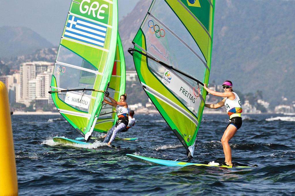 Patricia Freitas (BRA) - Womens RS:X - Day 2 © Richard Gladwell www.photosport.co.nz